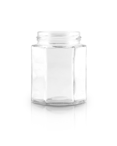 Borcan hexagonal 196ml TO58