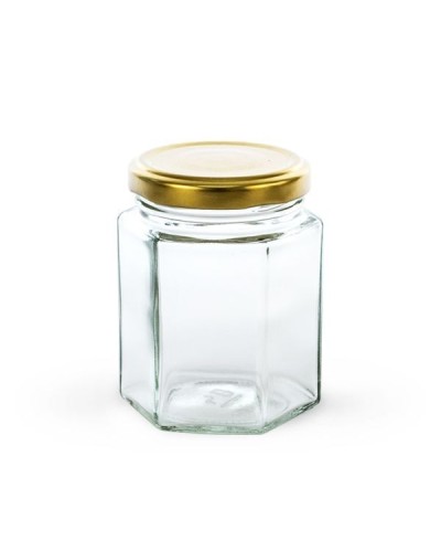 Borcan hexagonal 280ml TO63