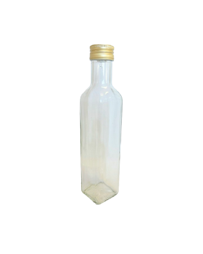 Sticla PATRAT  250 ML RANSPARENT